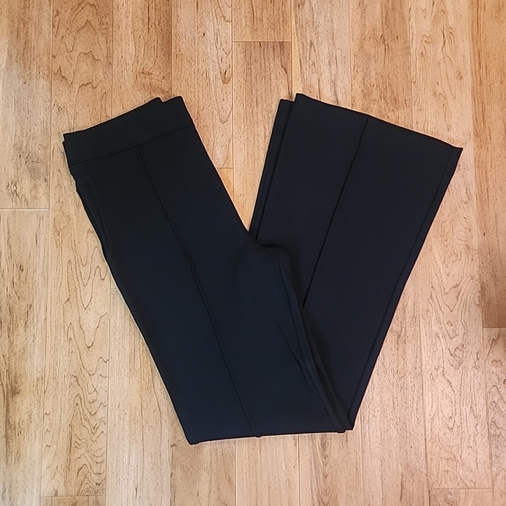 Spanx The Perfect Pant Classic Black Hi-Rise Flare Size Large/Regular Inseam